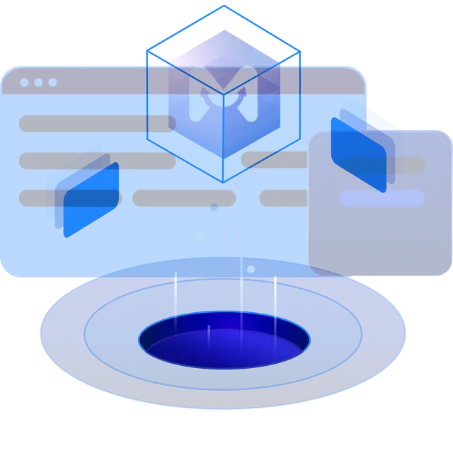 Mention Network interface showing how users earn rewards by sharing AI activity data while maintaining privacy